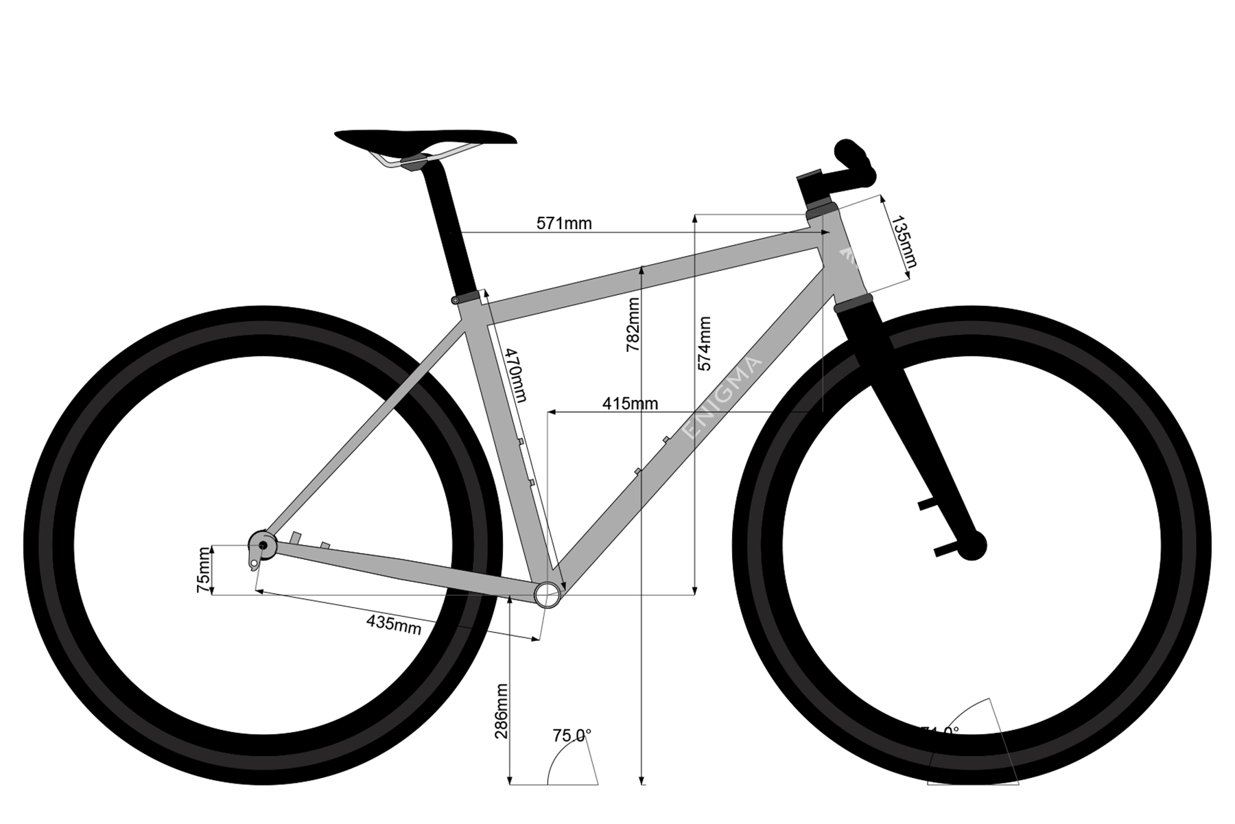 Titanium flat hot sale bar bike