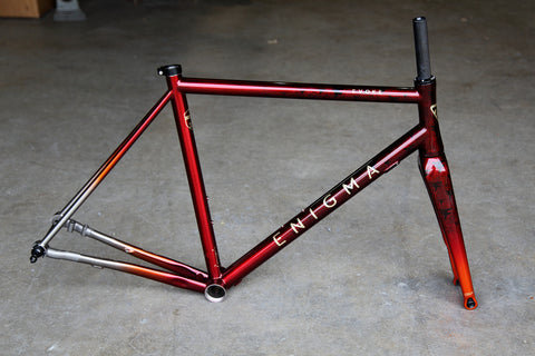 #F26 Evoke Titanium Road Frame with Custom Paint | Size 56cm